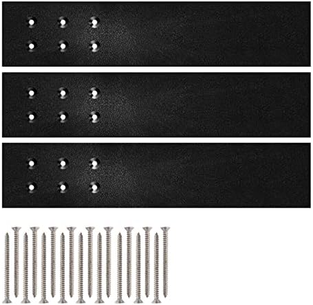 YKPPKY Countertop Support Brackets Solid Heavy Metal Hidden Countertop Brackets，3-Pack，Floating Shelf Bracket Heavy Duty,Suitable for Granite, Quartz, Wood and Concrete Countertops(15in).