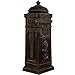 GAMES PLANET Antiker englischer Standbriefkasten, rostfreies Aluminium, Höhe: 102,5 cm, Farbe: Bronze
