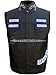 Stylowears SOA Sons of Anarchy - Chaleco de cuero para motocicleta