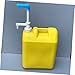 VOSAREA Plastic Bucket Dispenser Pump Industrial Fluid Pump Hand Press Easy to Use Install Smooth Surface
