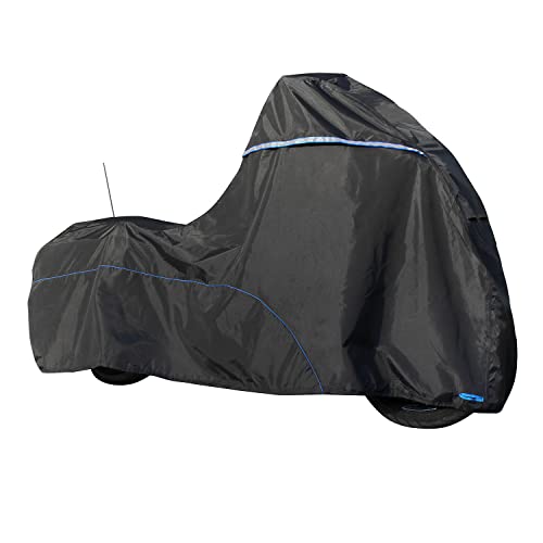 Image of FENRIR Heavy Cloth Motorcycle Cover Waterproof Outdoor Storage for Cruise Touring Shadow