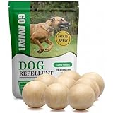 EVSPWI Dog Repellent for Yard & Lawn, Dog Deterrent for Garden and Entry Areas, Extended Use, Indoor & Outdoor Use, Covers 120 Sq Ft, 8 Packs