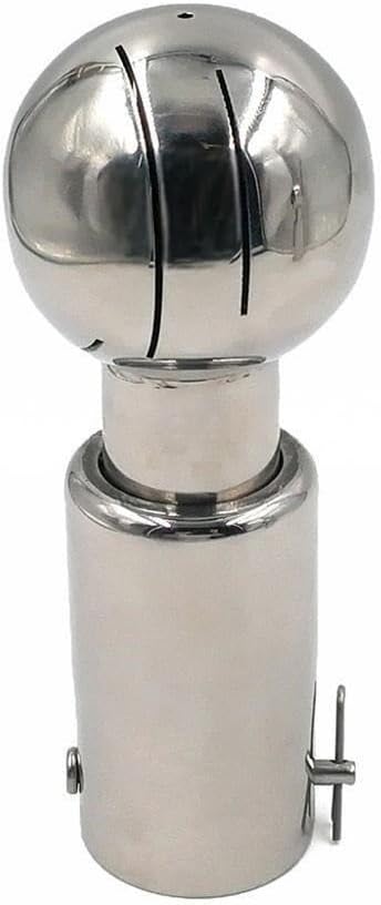 Clip-on Type Rotating Cleaning Spray Ball 304 stainless steel, High Impact Vessel Rotating Cleaning Ball 1pc(25x19.5mm)