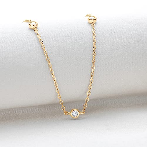 Dyunq Moissanite Necklace For Women Sterling Silver thumb #2