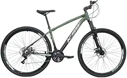 Bicicleta Bike Aro KSW e KSX 29 XLT 200 MTB Alumínio 24V Marchas Rapid Fire - Cabeamento Superior Interno