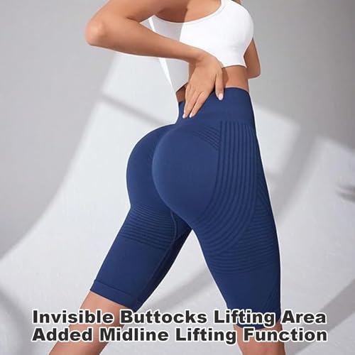 Leggings Short 3D Cellulite Leggings Original, High Waisted Butt Lifting Push-Up Sculpting Yoga Pants4
