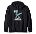 Ragazzi Ring Bearer T-Rex Dinosaur Wedding Party Gift Outfit Felpa con Cappuccio