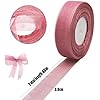 Nastro In Organza Viola Trasparente 15mm X 45m - Per Regali, Matrimoni E Decorazioni Fai Da Te - Foto 10