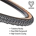 WTB Nano Gravel Bike Tire (700 x 40) - Tubeless Folding - Bikepacking (Iconic Tan Sidewall)