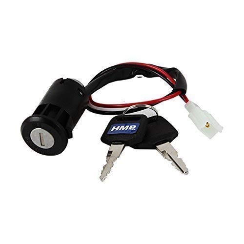 HMParts Bolsillo Bici/Mini Cross/Mini Quad Etc. Cerradura de Encendido Kit 2-Pin T14