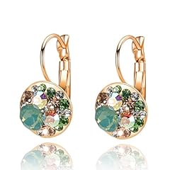 Green Opal+Aurora Borealis Crystal