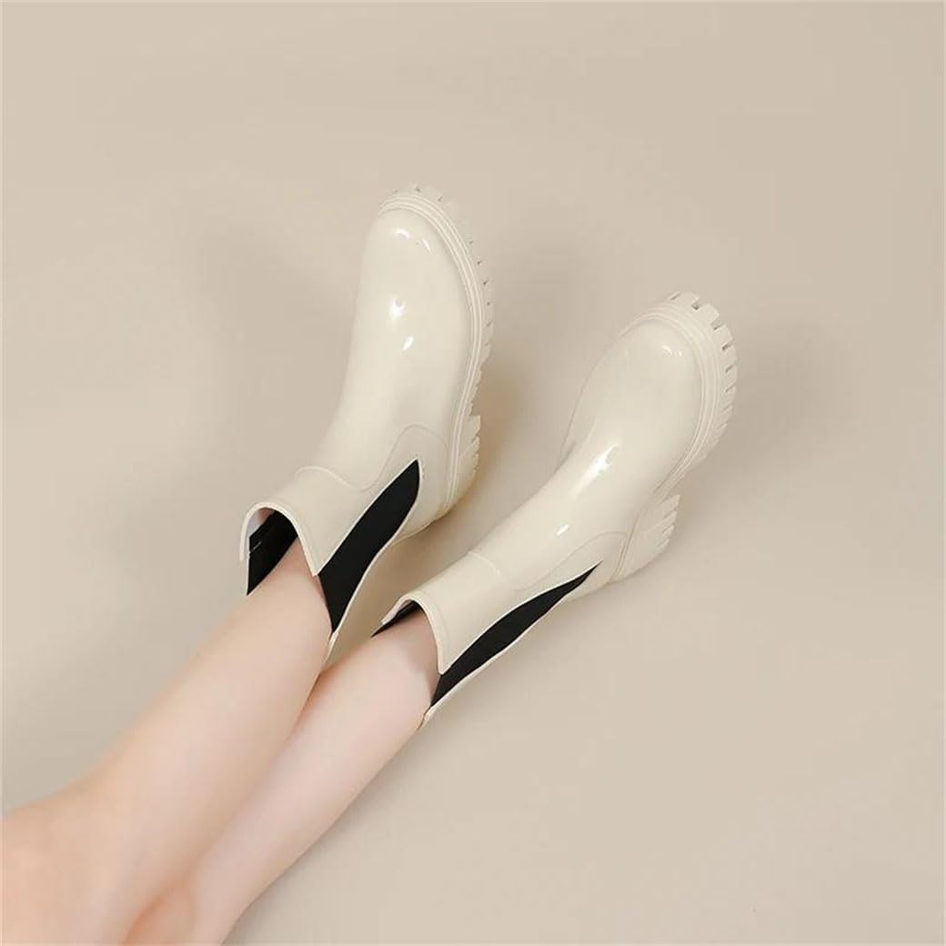 Women's Summer Rain Boots Waterproof Non-Slip For Camping Outdoor Hiking School And Rainy Day Activities