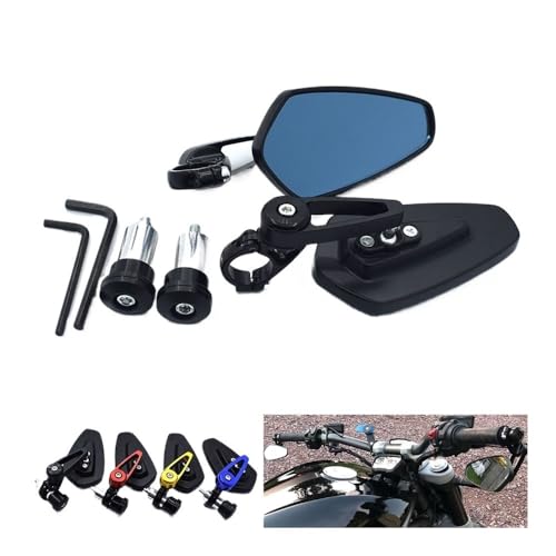 Espejo retrovisor universal de 22mm para manillar de moto Monster 620 2
