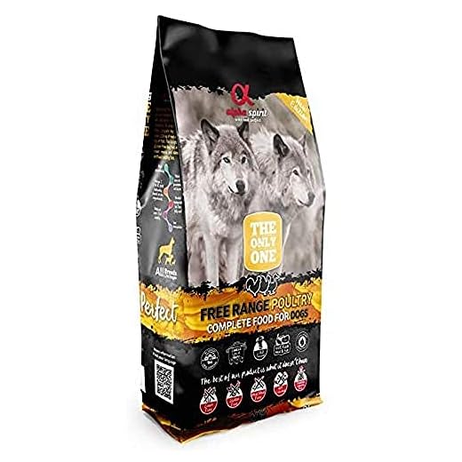 Alpha Spirit Geflügel Hundefutter 12 kg