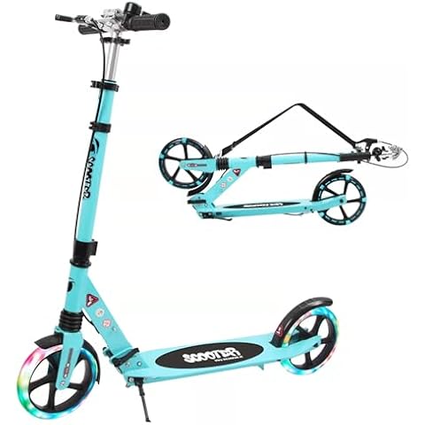 Tenboom LED Light Scooter for Kids and Adults Cover