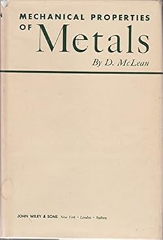 Hardcover Mechanical properties of metals. Book