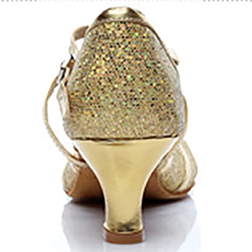 Chaussures de danse latine avec talons hauts élégants de fête - 2