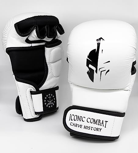 MMA Sparring Gloves - Iconic Combat - Ghost Series - ...