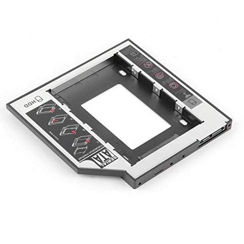 Tobo Hard Drive Caddy Tray 12.7mm Universal SATA 2nd HDD HD SSD Enclosure Hard Drive Caddy Case Tray, for Laptop CD/DVD-ROM Optical Bay Drive Slot... - Image 4