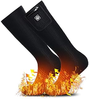 Heated Scoks for Women Men,Foot Warmers Electric Rechargable Battery Heating Socks,Winter Cold Feet
