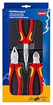 KNIPEX – KNIPEX Elektro-Paket, 3-teilig, 160 bis 200 mm, VDE, Zangens