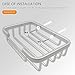 Wall Mounted Soap Dish, Bath Soap Dish for Shower, Aluminium Wall Mounted Bar Soap Holder for Bathroom Kitchen-Silver 2pcs