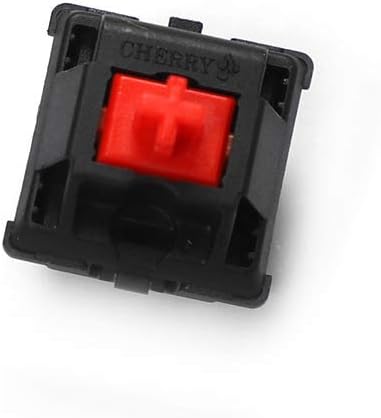 YMDK Wholesales Authentic Cherry mx Switch 3 pin Mechanical Keyboard Brown Blue red White Clear Silver Switches (61 pcs, Red 3 pin)