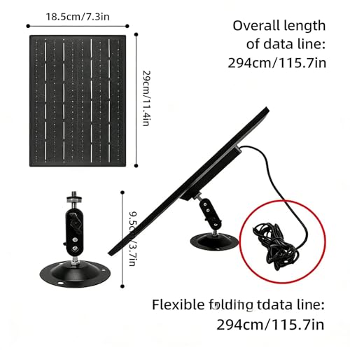 Panel solar resistente de 10W y alta durabilidad para climas adversos 4