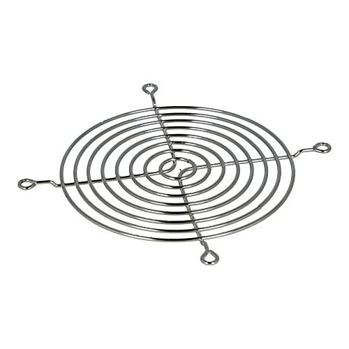 FG-12.GN | SUNON Metal Finger Guard, 120MM Chrome Plated for 120MM Fan