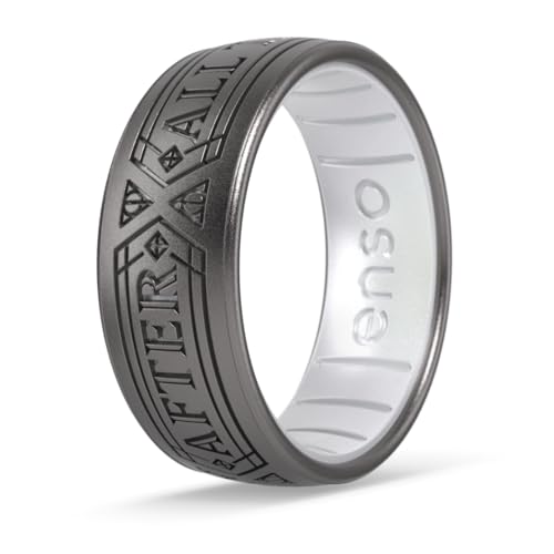 Enso Rings Wizarding World of Harry Potter Collection - Comfortable Silicone Rings - After All This Time - Size 9