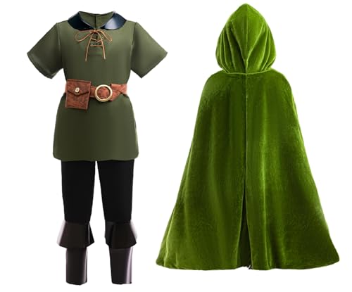 Disfraz de arquero medieval para niños 11-12 años miniatura 2