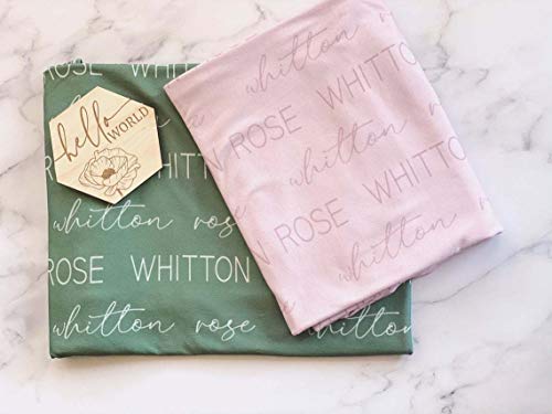 Personalized Name Blanket for Baby Girl Kids and Adults with Name, Premium Quality Blanket with Name for Daughter, Custom Name Blanket, Gift for Infants, Newborns, Toddlers, Dad Mom Grandparents