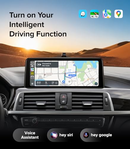 Radio Carplay 10.25" para BMW 3 Series F30 X1 F48 17-19 EVO miniatura 6