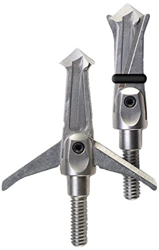 Swhacker Deep Six 2 Blade Steel 100 Gr. 1.5 in. 3 PK. Silver