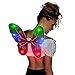 blinkee Light Up Fuchsia Fairy Butterfly Wings LED Halloween Costume for Trick or Treat