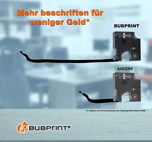 Bubprint Nastro compatibile per Dymo 45021