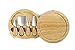 IBILI Juego de Cuchillos para Queso, Acero Inoxidable/Madera, metálico, Talla única