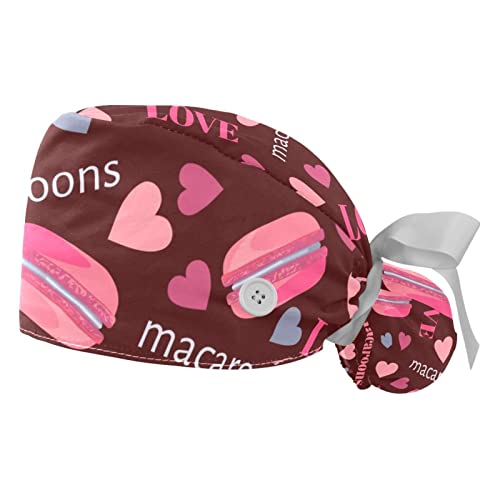 Casquettes de travail JDEZ au motif cœurs pour égayer le quotidien des professionnels