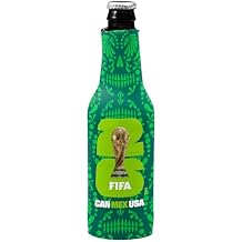 FIFA World Cup 2026 Team Mexico Insulated Bottle Sleeve - Officially Licensed - Keeps Drinks Cold For Hours - Great Gift For Soccer Fans