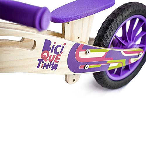 Bicicleta de Equilíbrio Coloridinha Biciquetinha