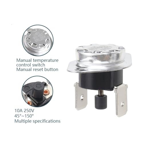 Thermostat KSD301 réinitialisation manuelle 110C interrupteur NC