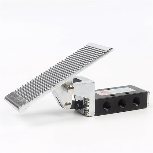 Valve de pied momentanée en métal robuste avec raccord 1/4 PT