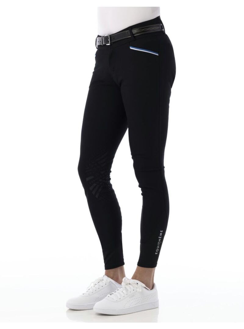 EQUITHEME Pantalon Lars - Homme - Couleurs - Noir, Taille Culottes - 46
