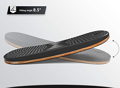 FEZIBO Wobble Balance Board (Medium, Black) - Image 4