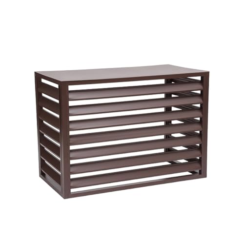 Copertura per unità Esterna di condizionamento dell'Aria, Schermo in Alluminio per Recinzione del condizionatore e Protezione per Pompa di Calore, Mini Split, Versatile espositore
