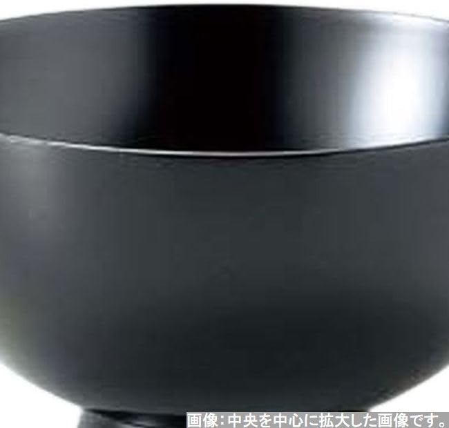 未使用 懐石道具 能登国 ぬし小西玄州 木製黒塗 利休本型 汁椀6客揃 共箱 未使用 懐石道具 能登国 ぬし小西玄州 木製黒塗 利休本型 汁椀6