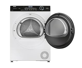 Haier I-Pro Serie 5 Asciugatrice 11 Kg, Libera Installazione, Carica Frontale, Classe C, 11 programmi, Partenza Programmabile, Vapore, AxLxP 85x59,6x65 Bianca - HD110-A3959E-IT