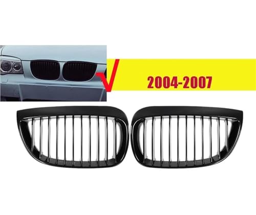 Grilles de course pour BMW Série 1 E81 E87 pour remplacer une calandre ternie