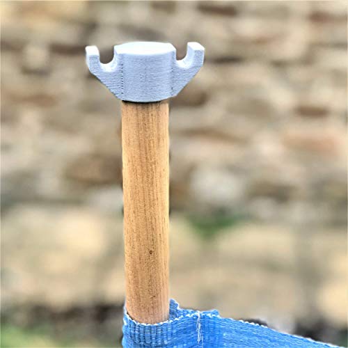 3D Cabin Windbreak Hook/Hanger Top: Grey