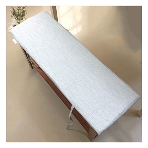 Coussin de banc moderne rectangulaire au design minimaliste épuré - 2